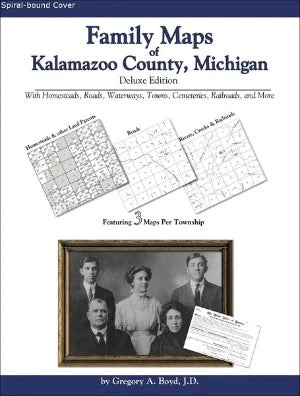 MI: Family Maps of Kalamazoo County, Michigan