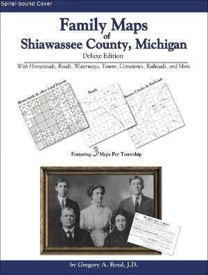 MI: Family Maps of Shiawassee County, Michigan