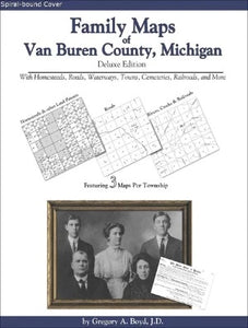 MI: Family Maps of Van Buren County, Michigan