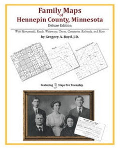 MN: Family Maps of Hennepin County, Minnesota