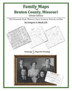MO: Family Maps of Benton County, Missouri
