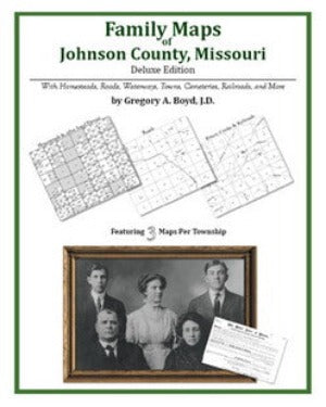 MO: Family Maps of Johnson County, Missouri