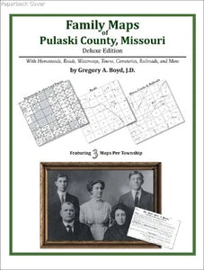 MO: Family Maps of Pulaski County, Missouri