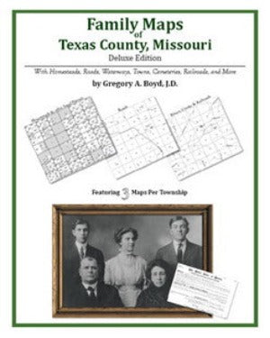 MO: Family Maps of Texas County, Missouri