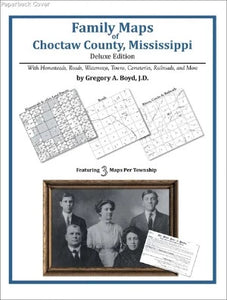 MS: Family Maps of Choctaw County, Mississippi