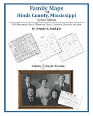 MS: Family Maps of Hinds County, Mississippi