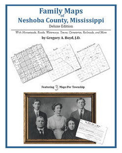 MS: Family Maps of Neshoba County, Mississippi