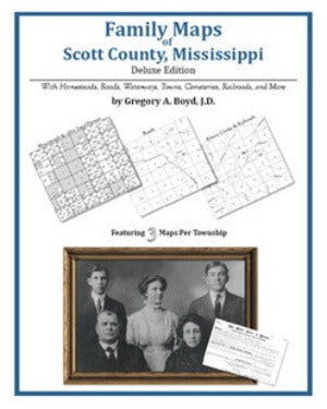 MS: Family Maps of Scott County, Mississippi