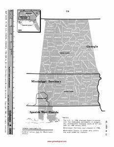 Map Guide To The U.S. Federal Censuses, 1790-1920