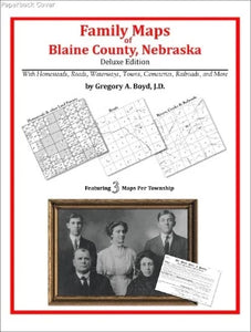NE: Family Maps of Blaine County, Nebraska