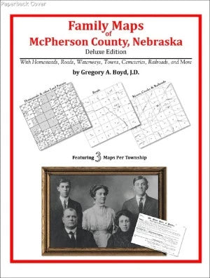 NE: Family Maps of McPherson County, Nebraska