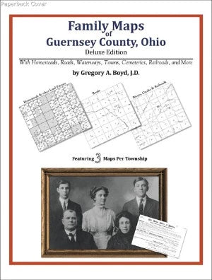 OH: Family Maps of Guernsey County, Ohio