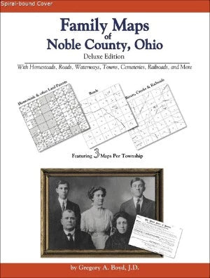 OH: Family Maps of Noble County, Ohio