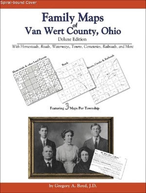 OH: Family Maps of Van Wert County, Ohio