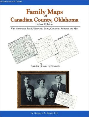 OK: Family Maps of Canadian County, Oklahoma