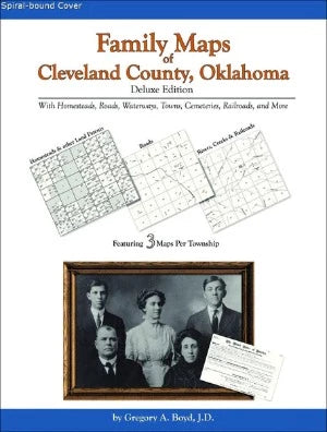 OK: Family Maps of Cleveland County, Oklahoma