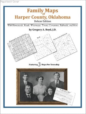 OK: Family Maps of Harper County, Oklahoma