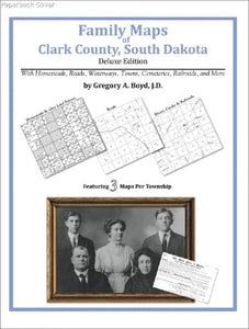 SD: Family Maps of Clark County, South Dakota