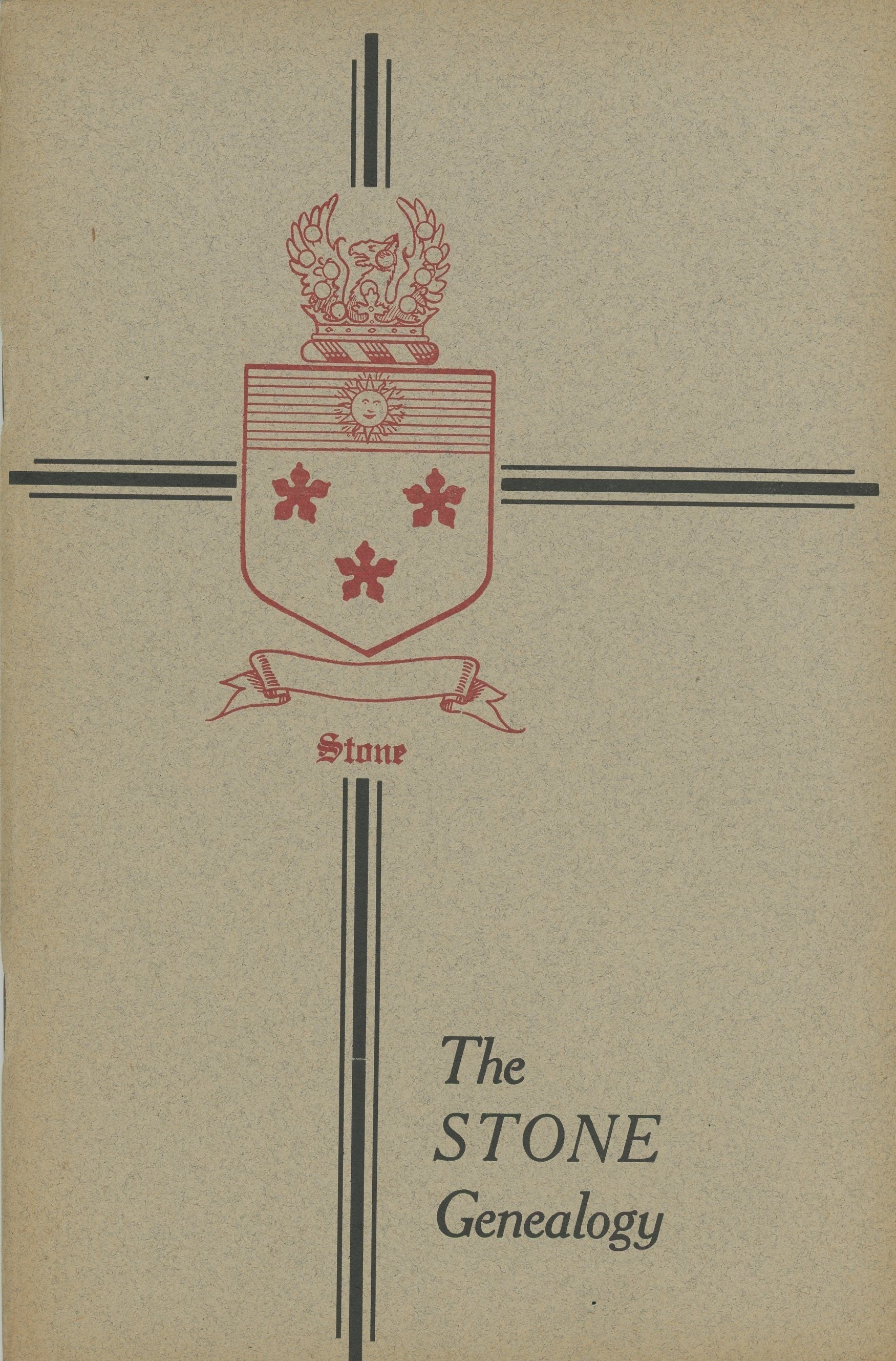 The Stone Genealogy (Surname Book)