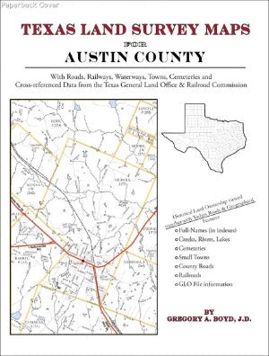 Texas Land Survey Maps for Austin County