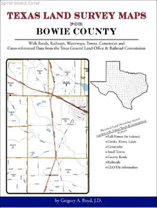 Texas Land Survey Maps for Bowie County