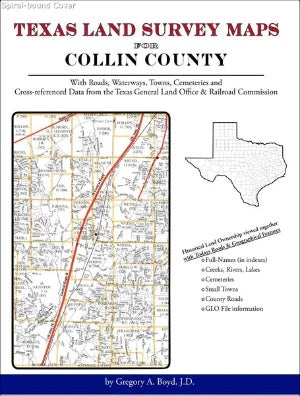 Texas Land Survey Maps for Collin County