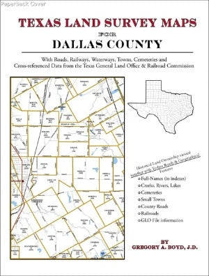 Texas Land Survey Maps for Dallas County