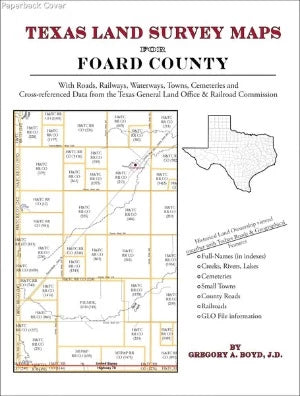 Texas Land Survey Maps for Foard County