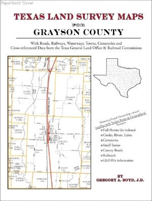 Texas Land Survey Maps for Grayson County