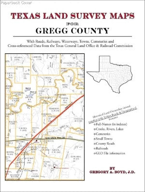 Texas Land Survey Maps for Gregg County