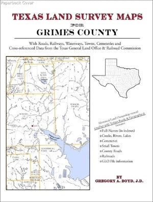 Texas Land Survey Maps for Grimes County