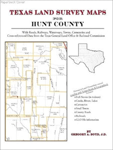 Texas Land Survey Maps for Hunt County