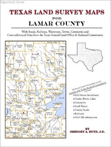 Texas Land Survey Maps for Lamar County