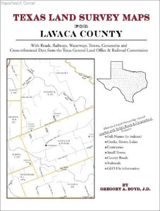 Texas Land Survey Maps for Lavaca County