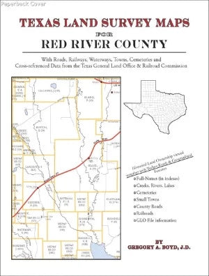 Texas Land Survey Maps for Red River County