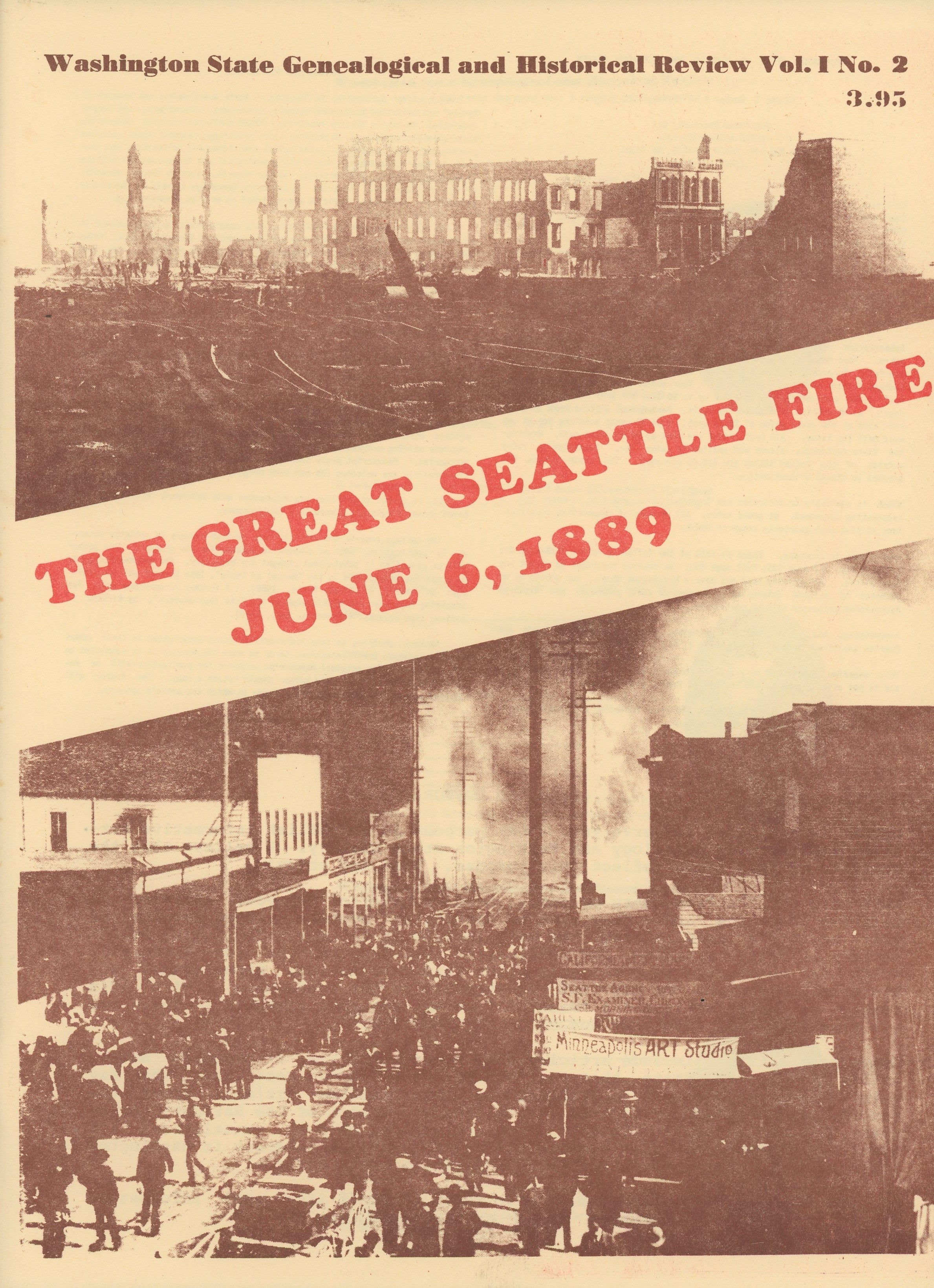 The Great Seattle Fire, June 6, 1889