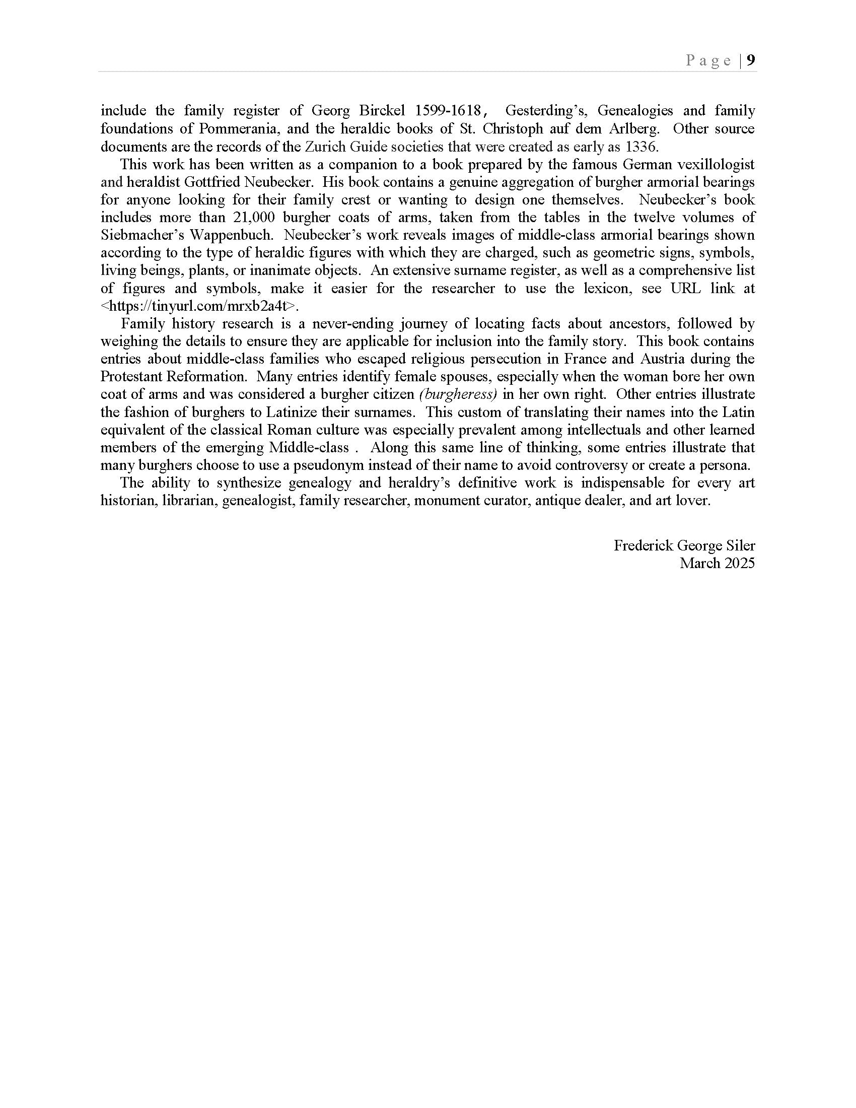 A Compendium of Middle-Class German Citizens: 1250-1850 - Volume Two