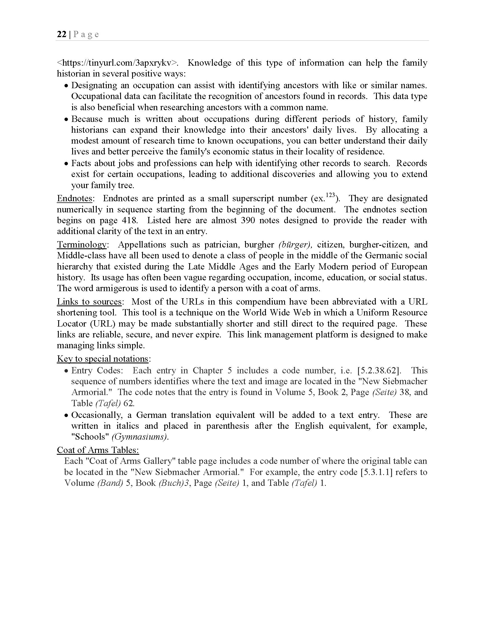 A Compendium of Middle-Class German Citizens: 1250-1850 - Volume Two