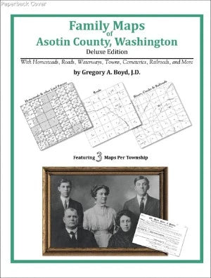 WA: Family Maps of Asotin County, Washington