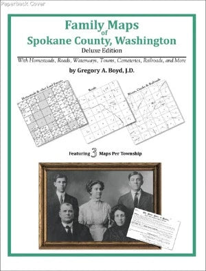 WA: Family Maps of Spokane County, Washington