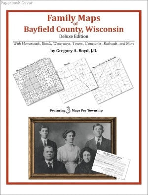 WI: Family Maps of Bayfield County, Wisconsin