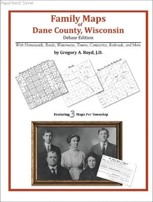 WI: Family Maps of Dane County, Wisconsin