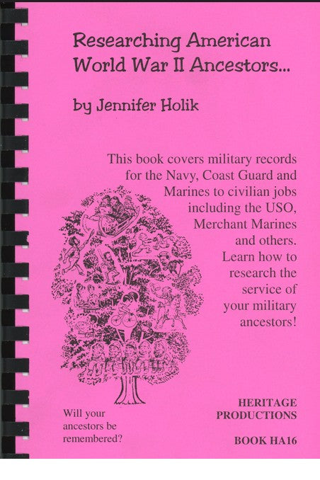 Researching American World War II Ancestors