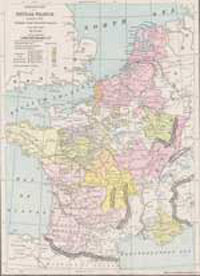 1339 - 1450 Feudal France Map
