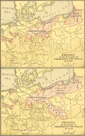 Prussia 1740 & 1786 Maps – Family Roots Publishing