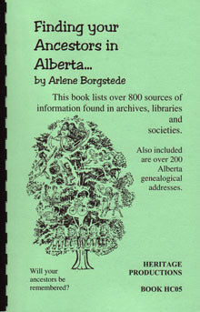 Finding Your Ancestors In Alberta