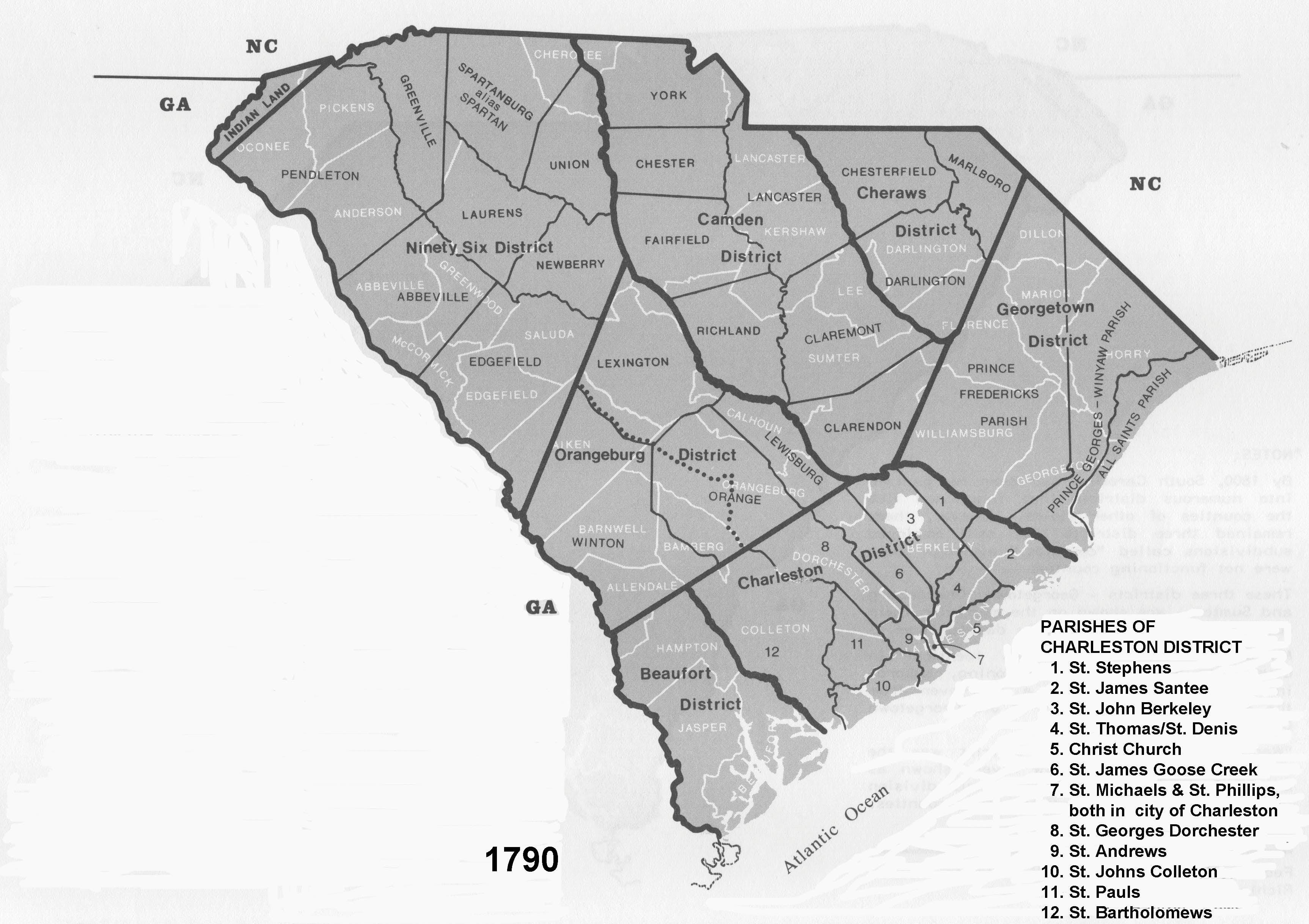 South Carolina Censuses & Substitute Name Lists 1670-2008 - SOFTBOUND