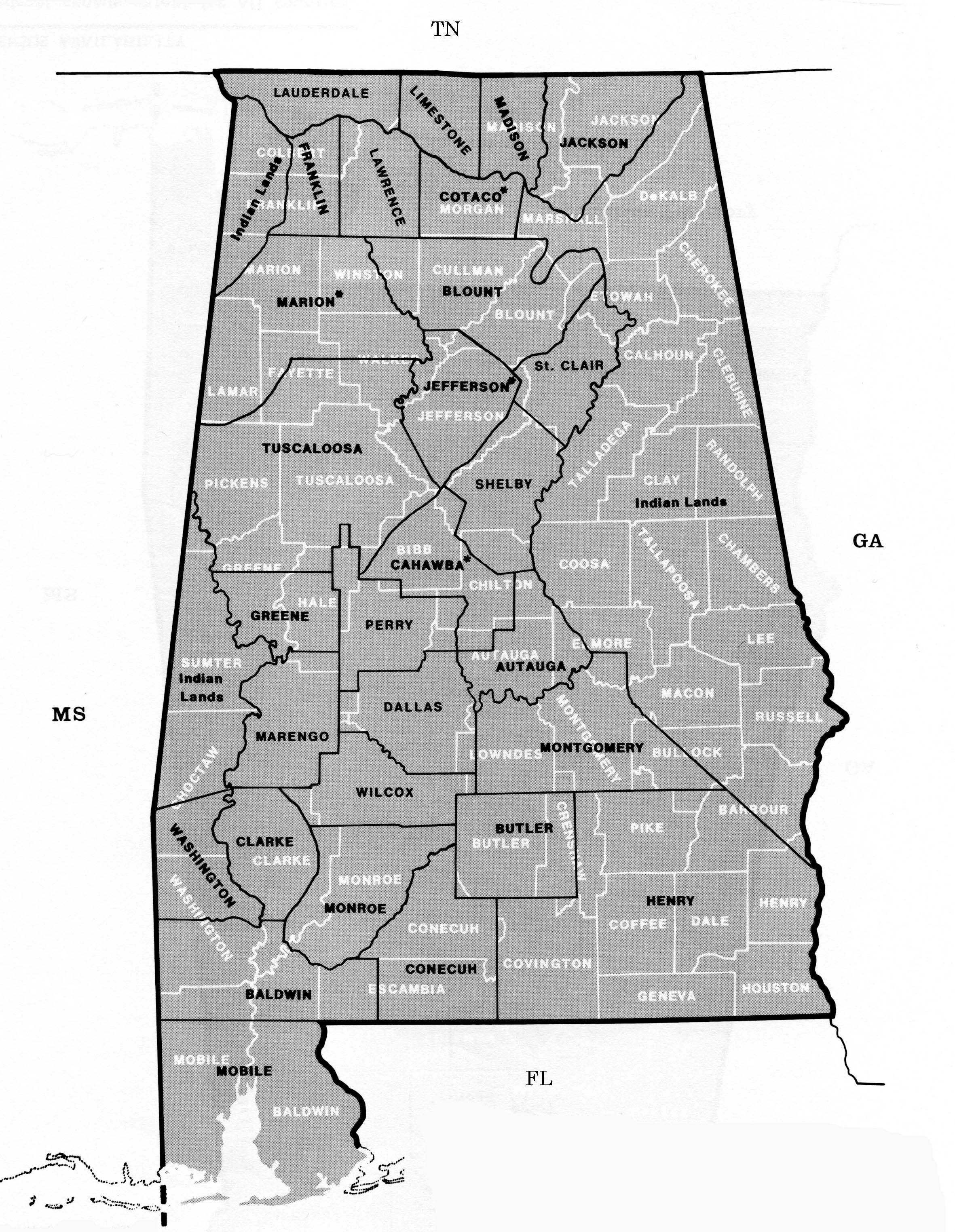 Alabama Censuses & Substitute Name Lists, 1702-2014 - Second Edition - SOFTBOUND