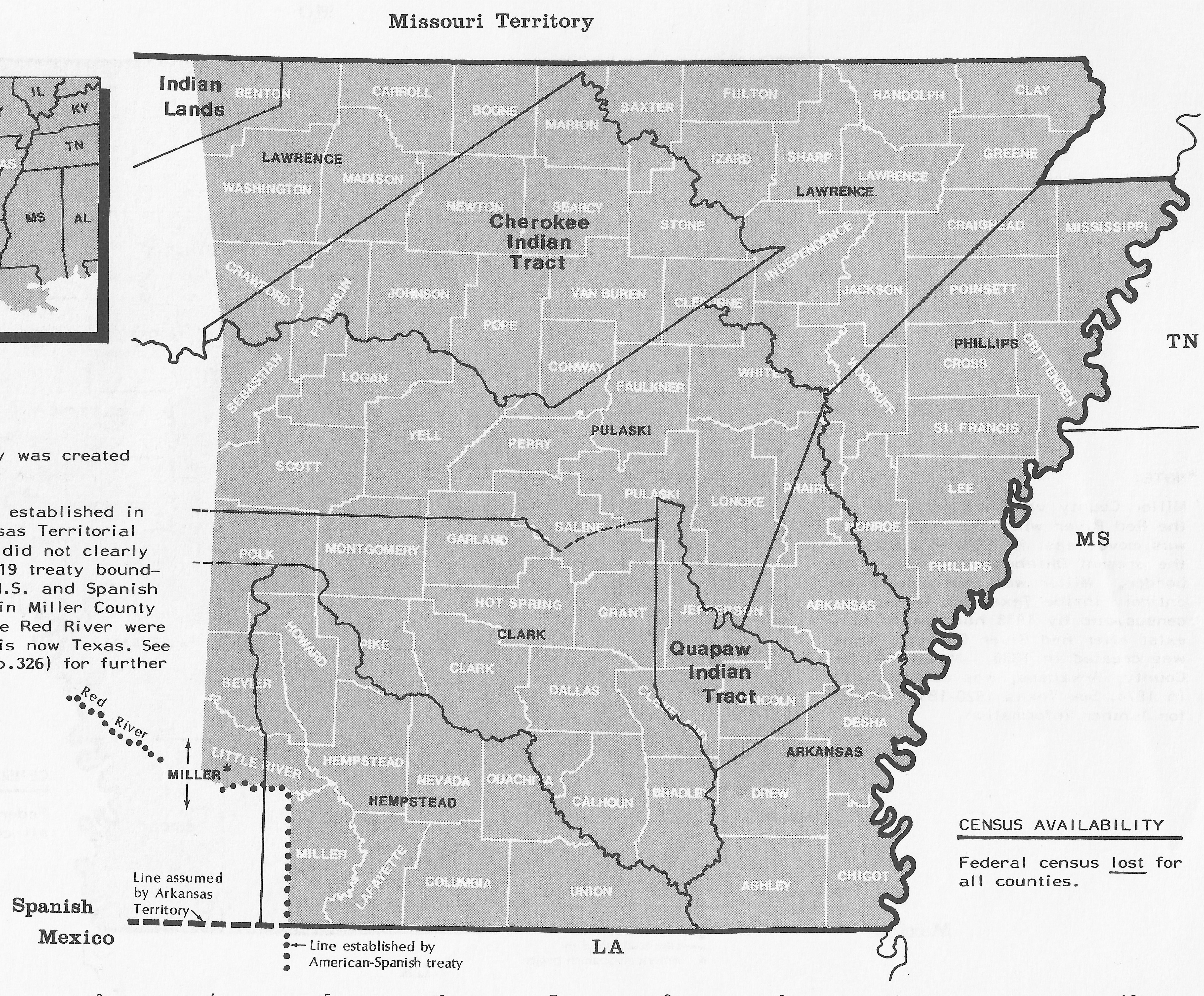 Arkansas Censuses & Substitute Name Lists, 1686 – 2013, Second Edition - SOFTBOUND
