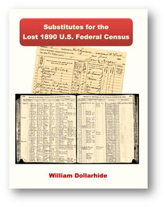 Substitutes For The Lost 1890 U.S. Federal Census - PDF eBook
